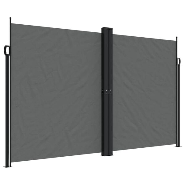 vidaXL Toldo lateral retr&aacute;til 200x1200 cm antracite