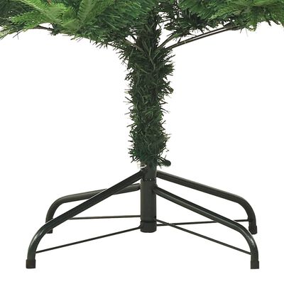 vidaXL Árvore de Natal artificial 180 cm PVC e PE verde