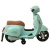 vidaXL Motocicleta elétrica para crianças Vespa GTS300 verde