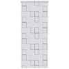vidaXL Estore de rolo para o duche 80x240 cm quadrados