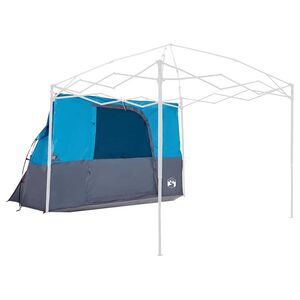 vidaXL Tenda interior com telhado Azul 280 x 220 x 176 cm tafet&aacute;