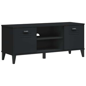 vidaXL Sapateira VIKEN 106x35x45 cm derivados de madeira preto