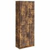 vidaXL Conjunto de Gabinete 2 pcs Carvalho Fumado Derivados de Madeira