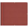 vidaXL Tela de varanda 90x700 cm 100% poli&eacute;ster oxford terracota