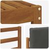 vidaXL Conjunto de Sof&aacute;s para Exterior 5 pcs Natural e Antracite