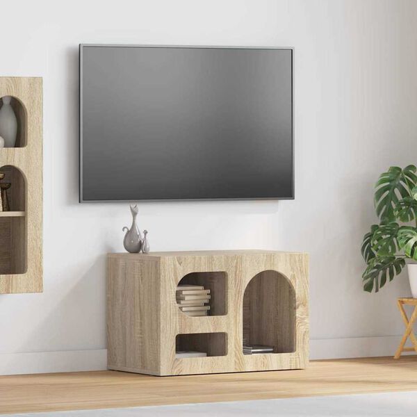 vidaXL Gabinete para TV Carvalho Sonoma 60 x 35 x 40 cm