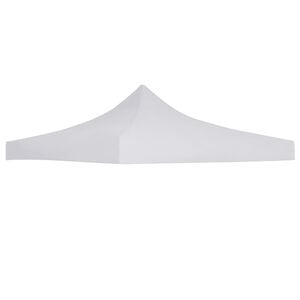vidaXL Teto para tenda de festas 3x3 m branco