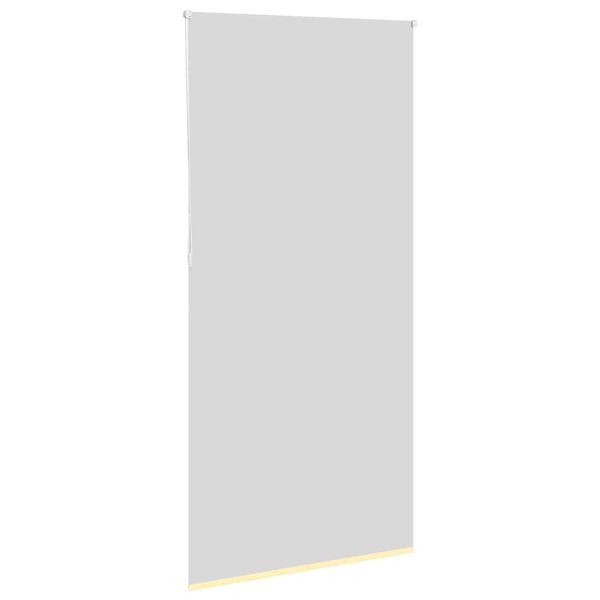 vidaXL Persiana de enrolar 90x230 cm largura tecido 85,7 cm poli&eacute;ster
