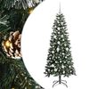 vidaXL &Aacute;rvore de Natal Artificial Verde 150 cm PVC, Pl&aacute;stico e A&ccedil;o