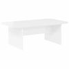vidaXL Mesa de centro Branco Brilhante 93 x 53 x 33 cm
