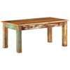 vidaXL Mesa de centro 100x55x45 cm madeira recuperada maci&ccedil;a