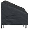 vidaXL Capa para banco de jardim Preto 130 x 95 x 40 / 80 cm tecido 210D