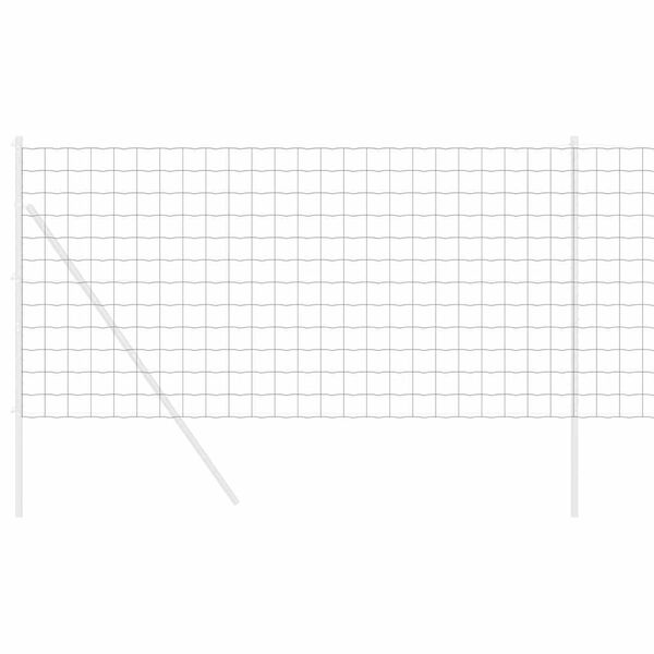 vidaXL Cerca Hexagonal Prateado 1,4 x 50 m A&ccedil;o galvanizado