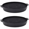 vidaXL Filtros de carv&atilde;o vegetal para exaustores 2 pcs 210 mm