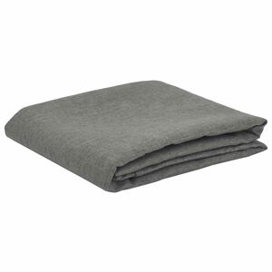 vidaXL Toalha de Mesa Quadrado Cinzento-claro 90 x 90 cm