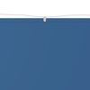 vidaXL Toldo vertical 140x420 cm tecido oxford azul