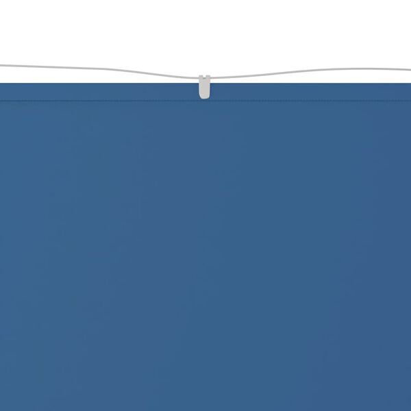 vidaXL Toldo vertical 140x420 cm tecido oxford azul