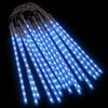 vidaXL Luzes meteoro 20 pcs 30 cm 480 luzes LED int./ext. azul