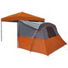 vidaXL Conjunto de Tenda de Camping 2 pcs Laranja Tafet&aacute; e Tecido