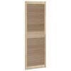 vidaXL Porta de Arm&aacute;rio com porta 4 pcs Natural 140.5 x 2 x 59.5 cm