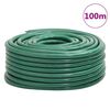 vidaXL Mangueira de jardim 1" 100 m PVC verde