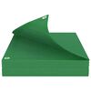 vidaXL Lona com Olhais Verde 3 x 3 m 140 gsm PE