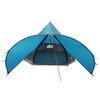 vidaXL Tenda Teepee com telhado Azul e Cinza 600 x 600 x 347 cm