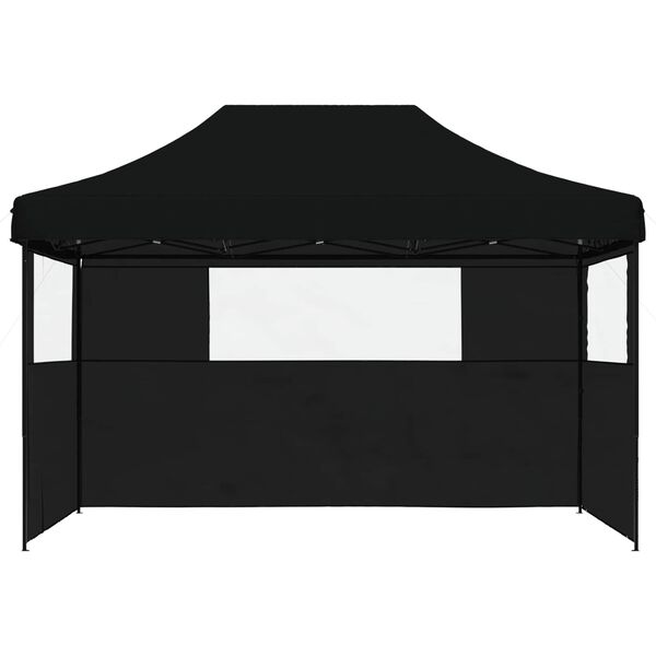 vidaXL Tenda de Festa Preto 279 x 410 x 315 cm Tecido Oxford