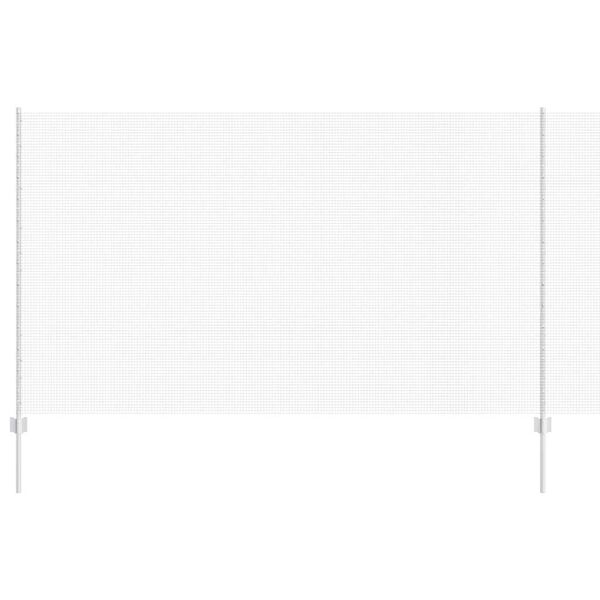 vidaXL Cerca com Poste Prateado 1,4 x 25 m A&ccedil;o