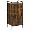 vidaXL Buffet Carvalho Fumado 97 x 33 x 81 cm Derivados de Madeira
