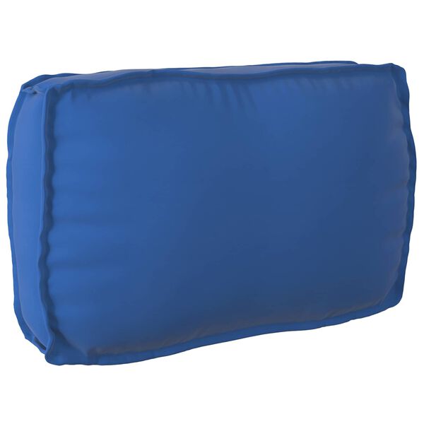 vidaXL Conjunto de Almofadas para Palete 2 pcs Azul Royal