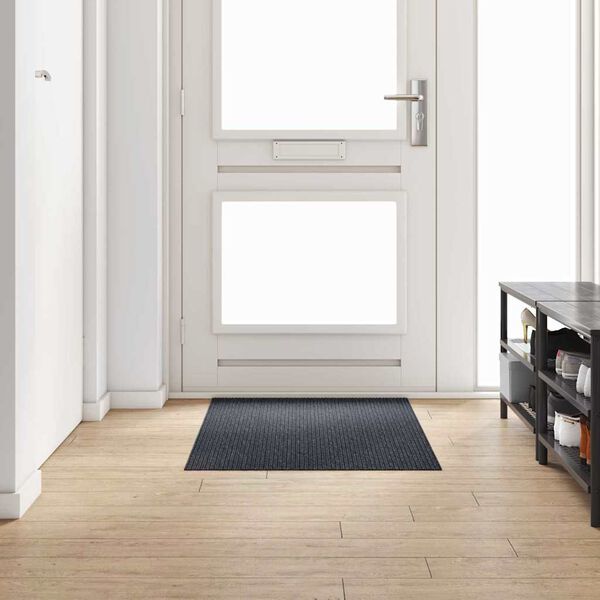 vidaXL Runner de Carpete Antracite 80 x 150 cm tecido