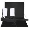 vidaXL Kit de est&uacute;dio fotogr&aacute;fico com conjunto de ilumina&ccedil;&atilde;o e fundo