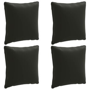 vidaXL Almofadas de Costas em 4 Pe&ccedil;as PUTTEN 4 pcs 100% Poli&eacute;ster