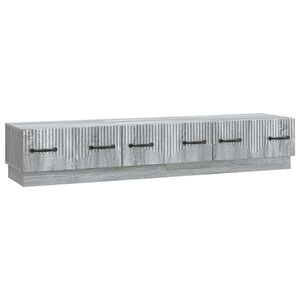 vidaXL Gabinete para TV com gaveta Sonoma Cinzento 147 x 34,5 x 27 cm