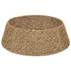 vidaXL Collar para &Aacute;rvore de Natal Redondo Natural Di&acirc;m. 45 x 22 cm