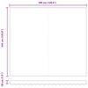 vidaXL Toldo Retr&aacute;til Multicolor 400 &times; 350 cm Tecido e Alum&iacute;nio