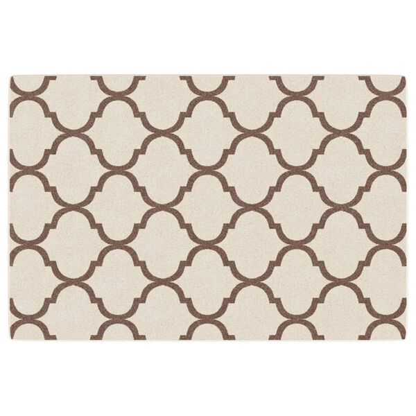 vidaXL Tapete pelo curto int./ext. 120x180 cm multicor