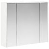 vidaXL Arm&aacute;rio de Espelho para Banheiro Branco 73,5 x 16 x 62,5 cm
