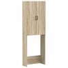 vidaXL Arm&aacute;rio de banheiro HOORN Carvalho Sonoma 66 x 25,5 x 190 cm
