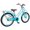 vidaXL Bicicleta Infantil 18 Polegadas para 5-7 anos Azul Claro
