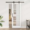 vidaXL Porta Deslizante Branco 73,5 x 211 cm