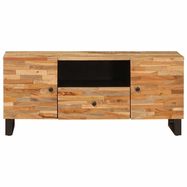 vidaXL Gabinete para TV com prateleira Castanho 105 x 33 x 46 cm