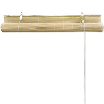 vidaXL Estore/persiana em bambu 100x220 cm natural