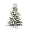 vidaXL &Aacute;rvore de Natal Articulada Artificial Branco 240 cm PE e PVC