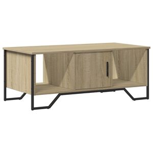 vidaXL Mesa de centro 100x51x40 cm derivados madeira carvalho sonoma