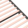 vidaXL Estrutura cama pequena solteiro 75x190 cm madeira maci&ccedil;a cinza