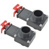 vidaXL V&aacute;lvula de regula&ccedil;&atilde;o para piscina 2 pcs 38 mm