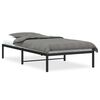 vidaXL Estrutura de cama 100x190 cm metal preto