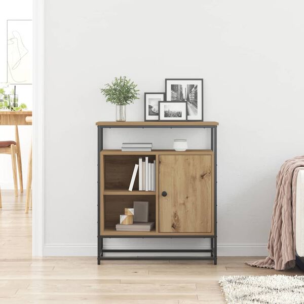 vidaXL Buffet Carvalho Artesanal 69 x 35 x 80 cm Madeira processada